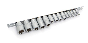 Набор головок "Torx" 1,4",3/8",1/2 14 предметов ДТ (623714)