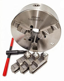 Патрон токарный 3х-кулачковый d250 №3-250.35.244 шаг 10 SN-TOOLS