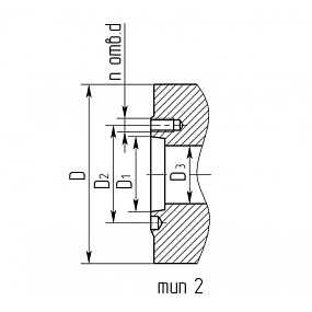 Патрон токарный 3х-кулачковый d200 №3-200.33.214 (7100-0033) SN-TOOLS