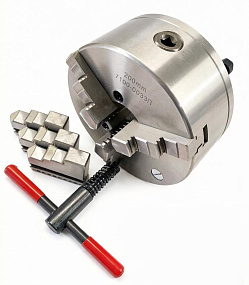 Патрон токарный 3х-кулачковый d200 №3-200.33.214 (7100-0033) SN-TOOLS