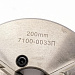 Патрон токарный 3х-кулачковый d200 №3-200.33.214 (7100-0033) SN-TOOLS