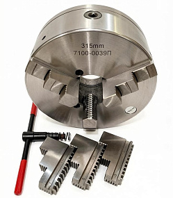 Патрон токарный 3х-кулачковый d315 №3-315.39.234 (7100-0039) SN-TOOLS