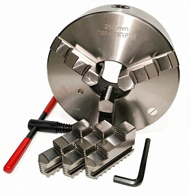 Патрон токарный 3х-кулачковый d250 №3-250.09.244 шаг 10 SN-TOOLS