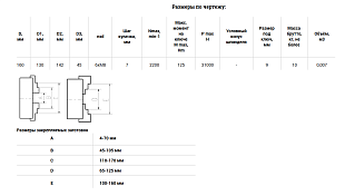 Патрон токарный 3х-кулачковый d160 №3-160.05.214В БелТАПАЗ