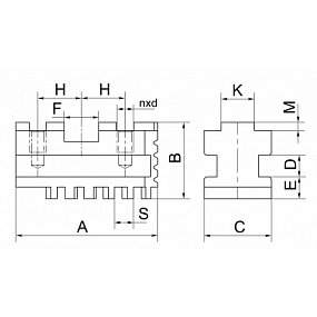 Кулачки базовые(рейки) 2-250.234.009
