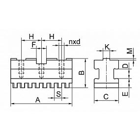 Кулачки базовые(рейки) 2-400.234.009