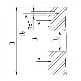 Патрон токарный 3х-кулачковый d80 №3-80.01.11 (7100-0001) SN-TOOLS