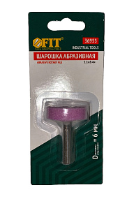 Шарошка абразивная цилиндрическая 32х8мм FIT 36953