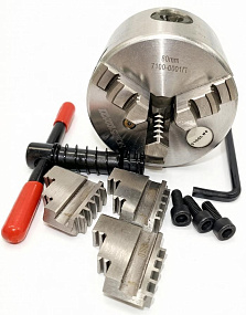 Патрон токарный 3х-кулачковый d80 №3-80.01.11 (7100-0001) SN-TOOLS