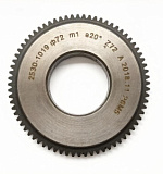 Долбяк зуборезный дисковый м1 20 град. Z72 кл А Р6М5 d0 72 2530-1019