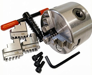 Патрон токарный 3х-кулачковый d80 №3-80.01.11 (7100-0001) SN-TOOLS